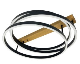 LAMPA SWE058-C BLACK WOOD