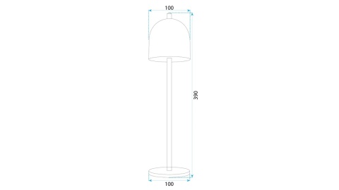 Lampka APP1358-T Black
