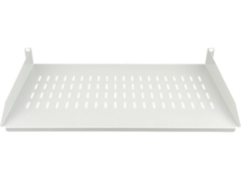 Półka stała 19" 1U głęb. 280mm, szara, 2 punkty mocowania ALANTEC