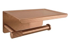 UCHWYT NA PAPIER Z PÓŁKĄ 6613 MODERN BRUSH COPPER