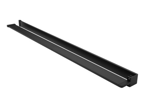 WIESZAK NA RĘCZNIK/PÓŁKA EVO BLACK
