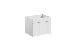 Szafka 60 cm ICONIC WHITE z blatem SANTA FE OAK