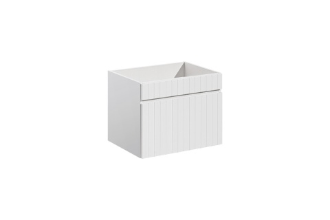 Szafka 60 cm ICONIC WHITE z blatem SANTA FE OAK