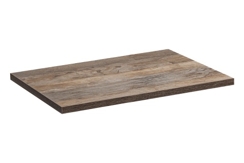 Szafka 60 cm ICONIC WHITE z blatem SANTA FE OAK