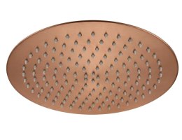 DESZCZOWNICA OKRĄGŁA 30 cm JS-P014BRG MIEDŹ SZCZOT