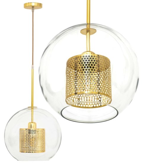 LAMPA APP555-1CP GOLD 25cm