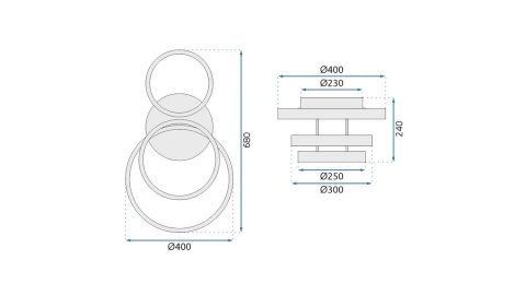 Lampa G003-C Gold