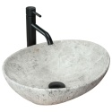 Umywalka nablatowa REA SOFIA LIGHT STONE MATT
