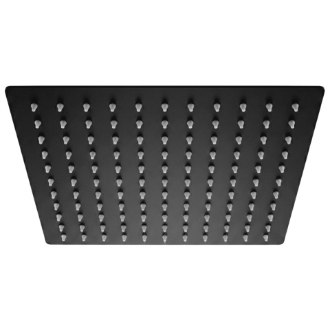 Deszczownica kwadratowa REA JS-P015B czarna 25 cm