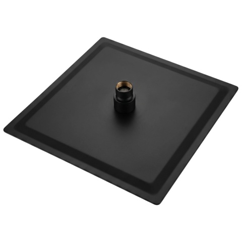 Deszczownica kwadratowa REA JS-P015B czarna 25 cm