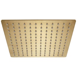 Deszczownica kwadratowa REA JS-P015BG złota szczotkowana 30 cm