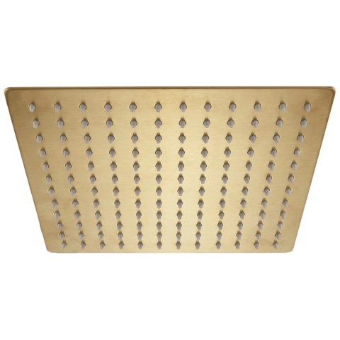 Deszczownica kwadratowa REA JS-P015BG złota szczotkowana 30 cm