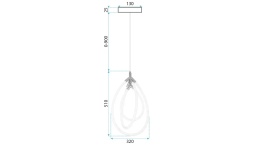 Lampa G018-CP Gold
