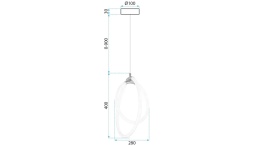 Lampa G019-CP Gold