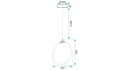 Lampa G020-CP Gold