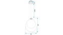 Lampa G021-CP Gold