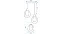 Lampa G022-3CPR Black