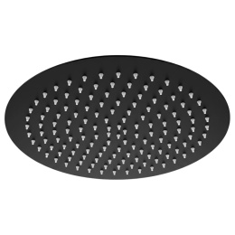 Deszczownica okrągła REA JS-P014B czarna 30 cm