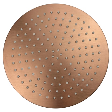 Deszczownica okrągła REA JS-P014BRG miedź szczotkowana 30 cm