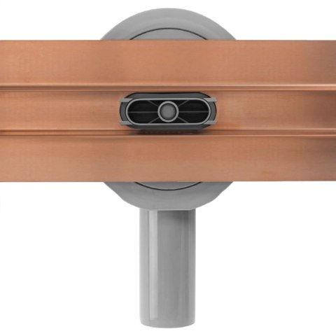 ODPŁYW NEOX SLIM PRO MIEDŹ SZCZOTKOWANA 600