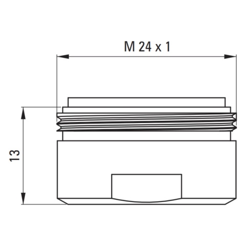 Aerator do baterii umywalkowych i zlewozmywakowych M24 Deante Basic
