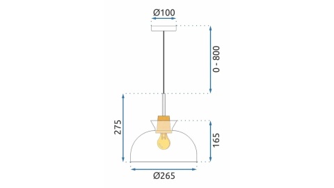 Lampa APP1184-1CP C