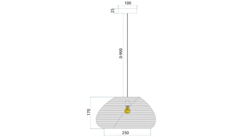 Lampa APP1316-1CP