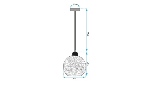 Lampa APP1320-1CP