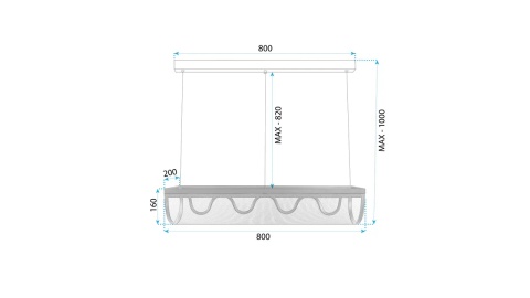 Lampa APP1409-CP
