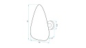 Lampa APP1423-1W