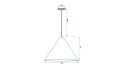 Lampa APP1442-1CP Wood