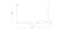 Lampa APP1446-CP Black