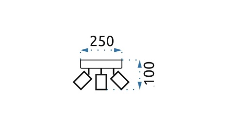 Lampa APP700-3C Line Chrome