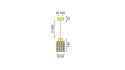 Lampa APP727-1CP Chrome