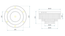 Lampa APP780-7C