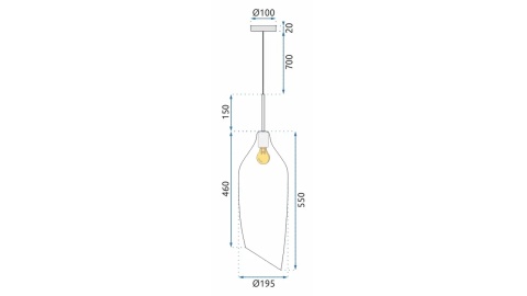Lampa APP892-1CP