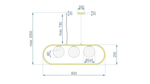 Lampa APP915-3CP
