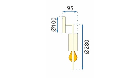 Lampa APP922-1W