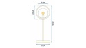 Lampa stojąca APP927-1F