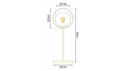 Lampa stojąca APP927-1F
