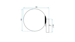 Lampa APP950-1W Gold
