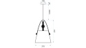 Lampa Buffo White APP157-1CP