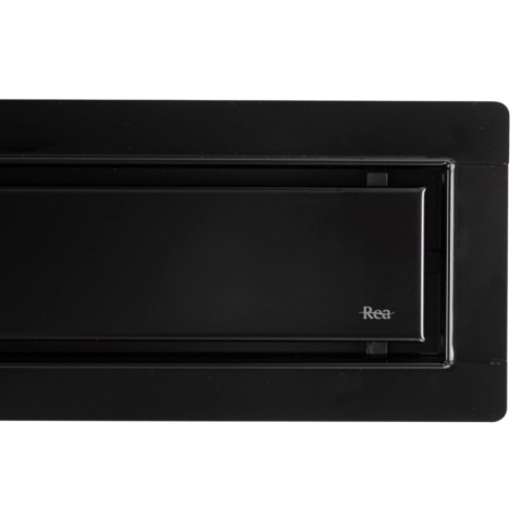 Odpływ liniowy REA NEOX SUPERFLOW czarny L700