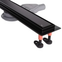 Odpływ liniowy REA NEOX SUPERFLOW czarny L900