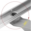 Odpływ liniowy REA NEOX SUPERFLOW stal szczotkowana L500