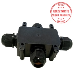 Puszka hermetyczna złączeniowa IP68 (0,5-2,5 mm) PP4-3T W-00405
