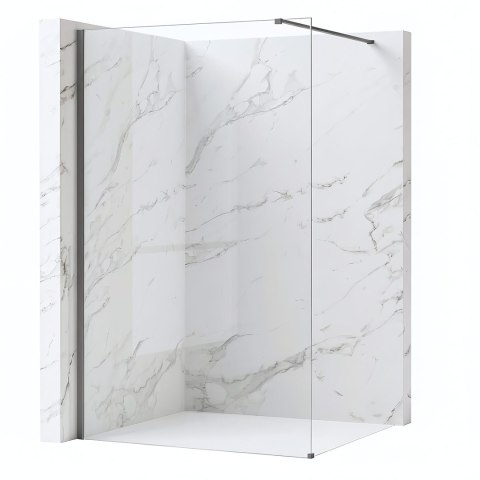 ŚCIANKA PRYSZNICOWA FLEXI 70 cm TRANSPARENT 1/2