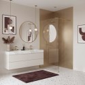 ŚCIANKA PRYSZNICOWA FLEXI 70 cm TRANSPARENT 1/2