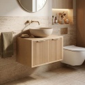 Szafka łazienkowa beige REA CORE 60 cm
