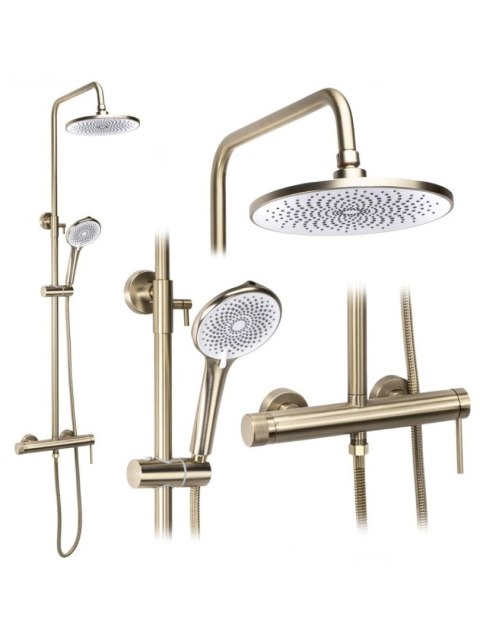 ZESTAW NATRYSKOWY JS-H7023BG FOSS CLIF ZŁOTY SZCZO